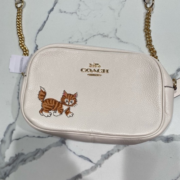 Coach Jamie Camera Bag With Dancing Kitten - Picture 5 of 9